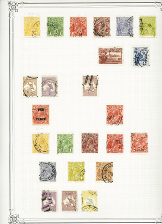 ca.1855-1940, AUSTRAL-ASIA, Mint & used collection