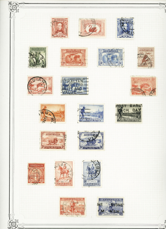 ca.1855-1940, AUSTRAL-ASIA, Mint & used collection