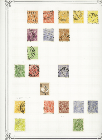 ca.1855-1940, AUSTRAL-ASIA, Mint & used collection