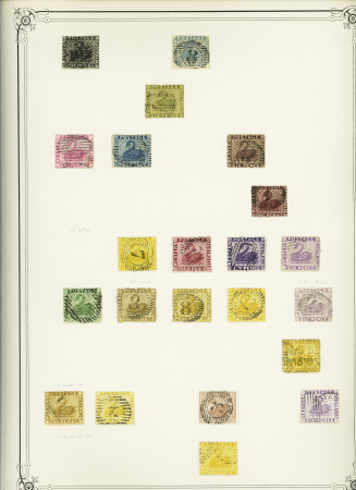 ca.1855-1940, AUSTRAL-ASIA, Mint & used collection