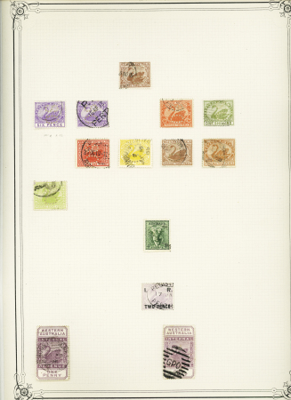 ca.1855-1940, AUSTRAL-ASIA, Mint & used collection