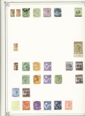 ca.1855-1940, AUSTRAL-ASIA, Mint & used collection
