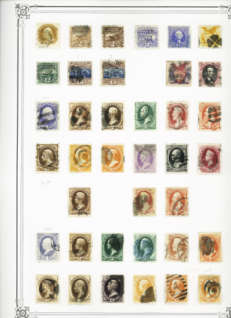 1851-1940, Mint & used collection on 33 Yvert album