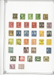 1851-1940, Mint & used collection on 33 Yvert album