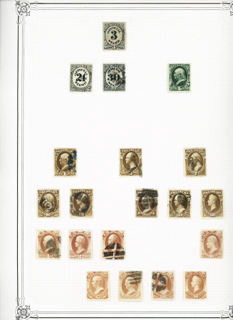 1851-1940, Mint & used collection on 33 Yvert album