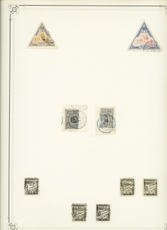 1880-1970, Collection de neufs et d'oblitérés sur 37