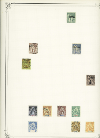 1880-1970, Collection de neufs et d'oblitérés sur 37