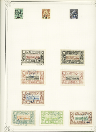 1880-1970, Collection de neufs et d'oblitérés sur 37