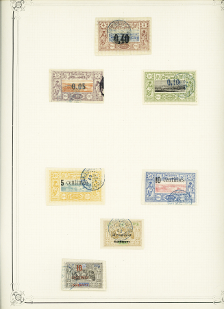 1880-1970, Collection de neufs et d'oblitérés sur 37