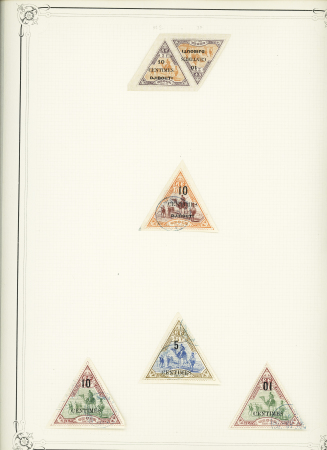 1880-1970, Collection de neufs et d'oblitérés sur 37