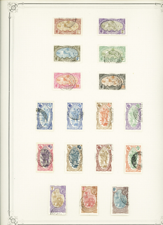 1880-1970, Collection de neufs et d'oblitérés sur 37