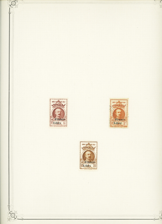 1880-1970, Collection de neufs et d'oblitérés sur 37