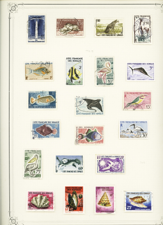1880-1970, Collection de neufs et d'oblitérés sur 37
