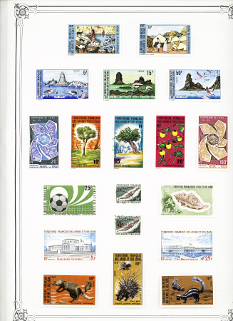 1880-1970, Collection de neufs et d'oblitérés sur 37