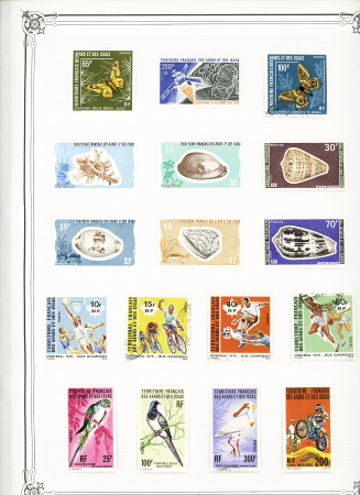 1880-1970, Collection de neufs et d'oblitérés sur 37