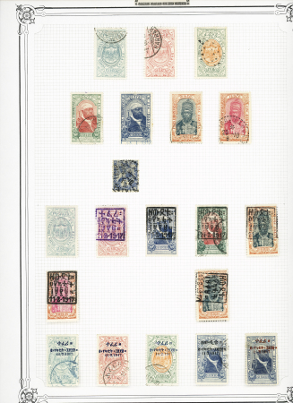 1867-1940, Selection of AFRICAN countries with substantial