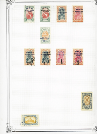 1867-1940, Selection of AFRICAN countries with substantial