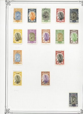 1867-1940, Selection of AFRICAN countries with substantial
