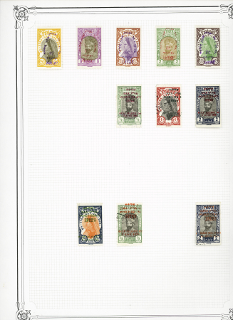 1867-1940, Selection of AFRICAN countries with substantial