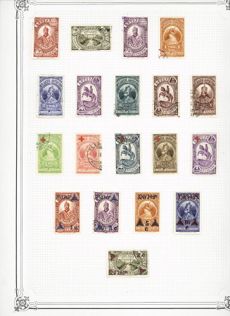 1867-1940, Selection of AFRICAN countries with substantial