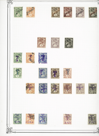 1867-1940, Selection of AFRICAN countries with substantial