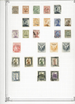 1867-1940, Selection of AFRICAN countries with substantial