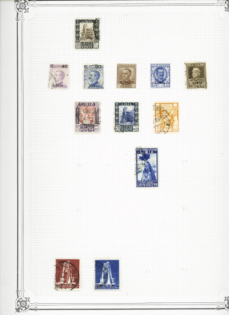 1867-1940, Selection of AFRICAN countries with substantial