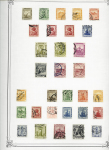 1867-1940, Selection of AFRICAN countries with substantial