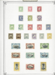 1867-1940, Selection of AFRICAN countries with substantial