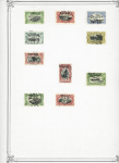 1867-1940, Selection of AFRICAN countries with substantial