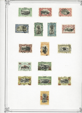 1867-1940, Selection of AFRICAN countries with substantial