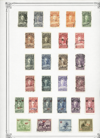 1867-1940, Selection of AFRICAN countries with substantial
