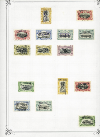 1867-1940, Selection of AFRICAN countries with substantial