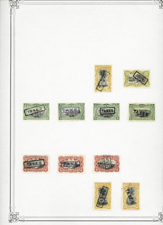 1867-1940, Selection of AFRICAN countries with substantial