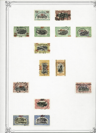 1867-1940, Selection of AFRICAN countries with substantial