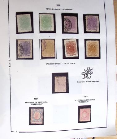 1843-1992, Attractive mint and used collection of Brazil