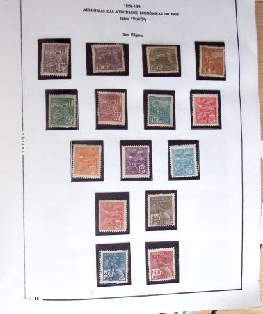 1843-1992, Attractive mint and used collection of Brazil