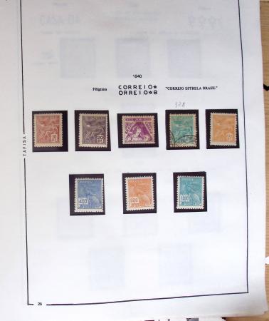 1843-1992, Attractive mint and used collection of Brazil