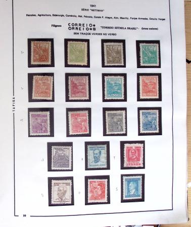 1843-1992, Attractive mint and used collection of Brazil