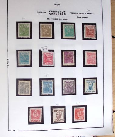 1843-1992, Attractive mint and used collection of Brazil