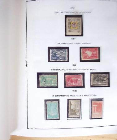1843-1992, Attractive mint and used collection of Brazil