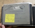 1920-1923, Album noir format à l'italienne contenant