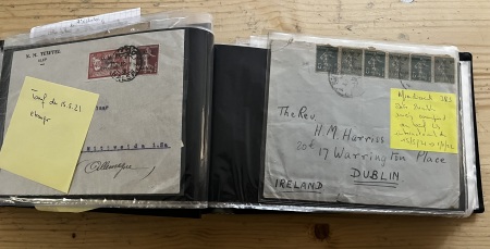 1920-1923, Album noir format à l'italienne contenant