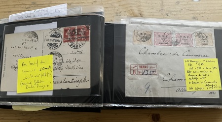 1920-1923, Album noir format à l'italienne contenant