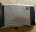 1920-1923, Album noir format à l'italienne contenant