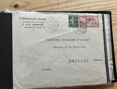 1920-1923, Album noir format à l'italienne contenant