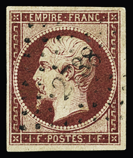 N°18 1f carmin, FAUX DE SPERATI, extrêmement dangereux,