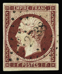 N°18 1f carmin, FAUX DE SPERATI, extrêmement dangereux,