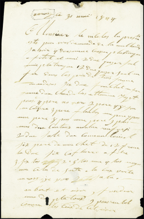 1732-1952 Collection spécialisée sur la poste à AURAY