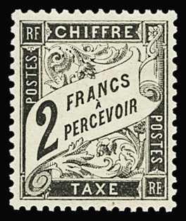 N°23 2f noir, très bon centrage, très frais, neuf **